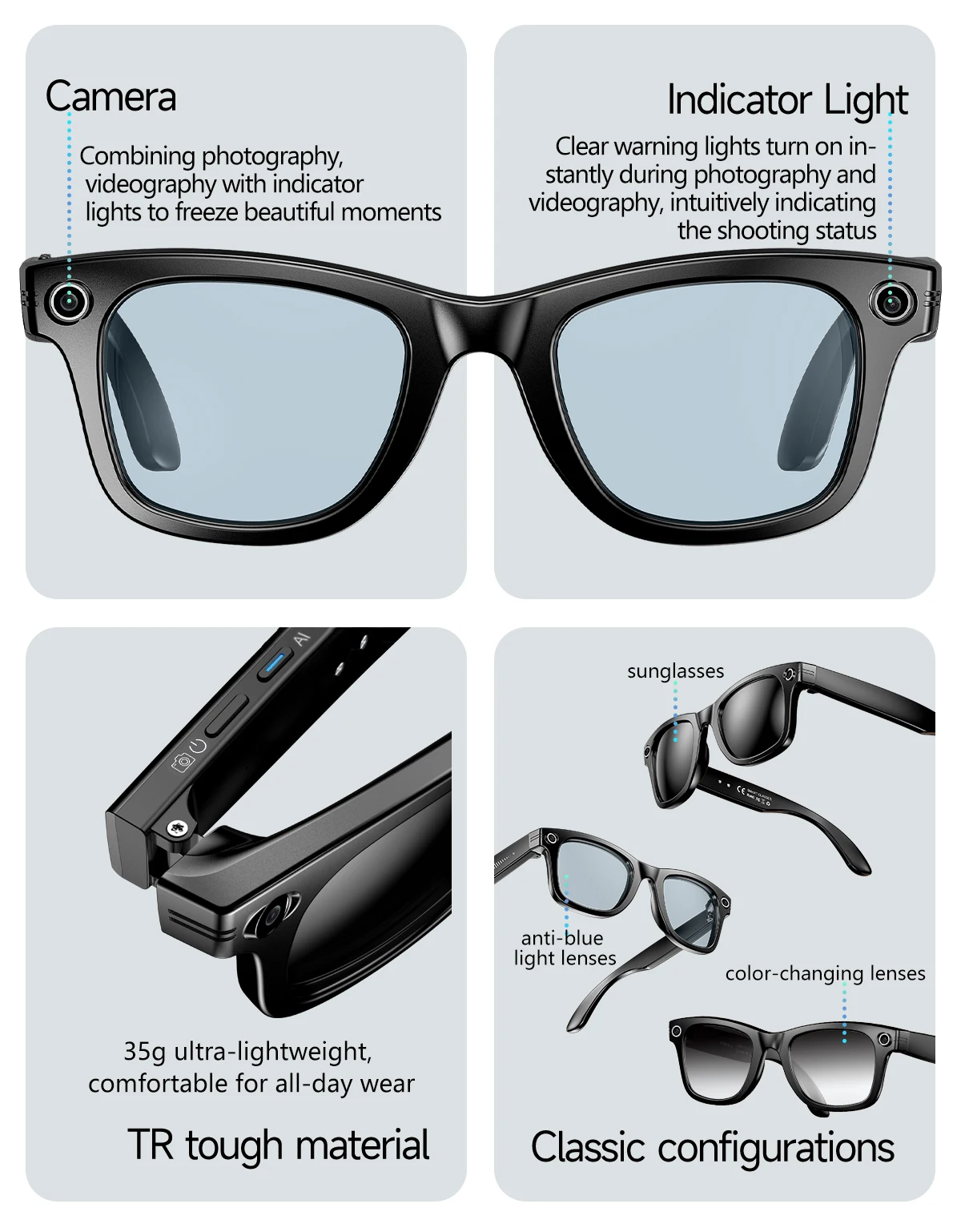 Visionix™ Smart Glasses Pro