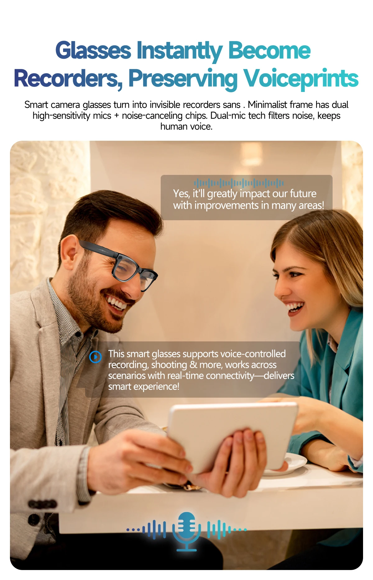 Visionix™ Smart Glasses Pro
